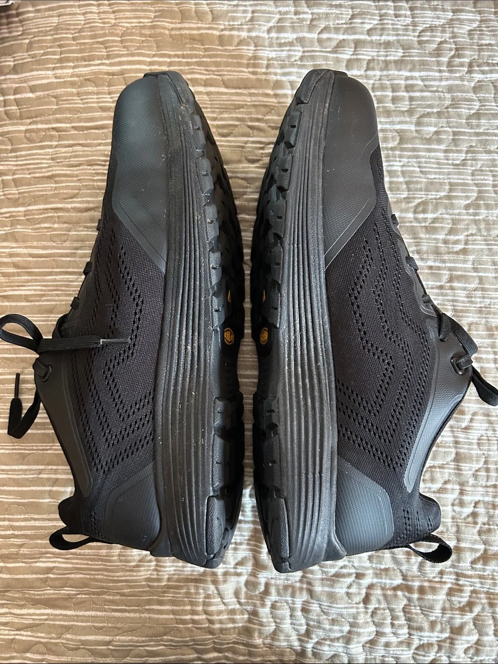 Men’s Keen Utility Sparta Aluminum Toe Black Work Sneakers size 12EE